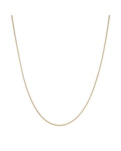 Pre-Owned 9ct Yellow Gold 22" Curb Chain Necklace