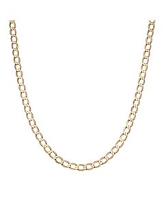 Pre-Owned 9ct Yellow Gold 25" Curb Chain Necklace