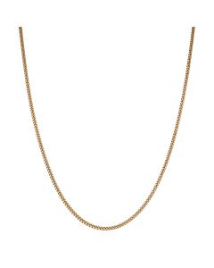 Pre-Owned 9ct Yellow Gold 22" Close Curb Chain Necklace