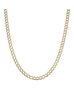 Pre-Owned 9ct Yellow Gold 20" Curb Chain Necklace