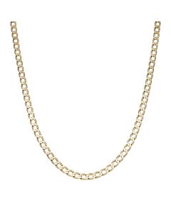 Pre-Owned 9ct Yellow Gold 20" Curb Chain Necklace