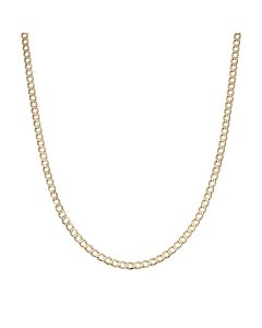 Pre-Owned 9ct Yellow Gold 19" Curb Chain Necklace