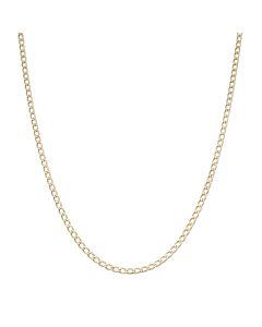 Pre-Owned 9ct Yellow Gold 20" Curb Link Chain Necklace
