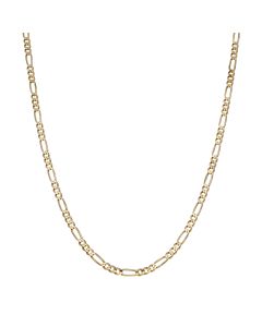 Pre-Owned 9ct Yellow Gold 18" Figaro Chain Necklace
