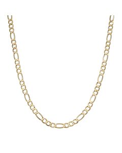 Pre-Owned 9ct Yellow Gold 20" Figaro Chain Necklace