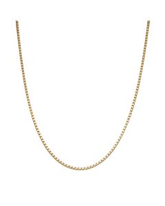 Pre-Owned 9ct Yellow Gold 20" Box Link Chain Necklace