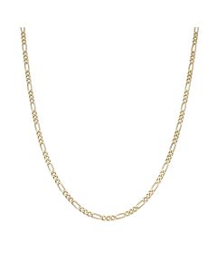 Pre-Owned 9ct Yellow Gold 24" Figaro Chain Necklace