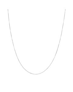 Pre-Owned 9ct White Gold 18" Curb Chain Necklace