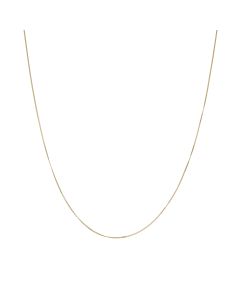 Pre-Owned 9ct Yellow Gold 18" Fine Curb Link Chain Necklace