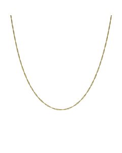 Pre-Owned 9ct Yellow Gold 16" Singapore Chain Necklace