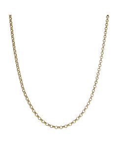 Pre-Owned 9ct Yellow Gold 19" Belcher Chain Necklace