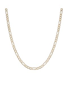 Pre-Owned 9ct Yellow Gold 18" Figaro Chain Necklace