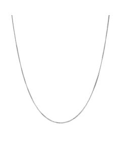 Pre-Owned 9ct White Gold 18" Foxtail Link Chain Necklace