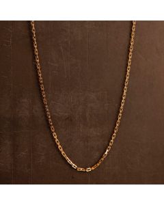 Pre-Owned Vintage 1977 9ct Gold 22" Belcher Chain Necklet