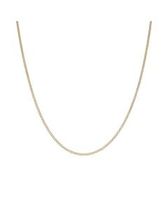Pre-Owned 9ct Yellow Gold 16" Curb Chain Necklace