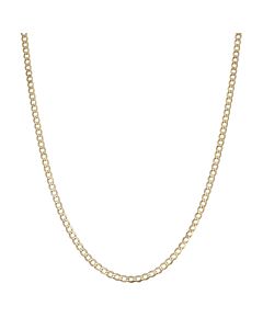 Pre-Owned 9ct Yellow Gold 20" Curb Chain Necklace