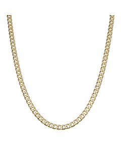 Pre-Owned 9ct Yellow Gold 28" Heavy Curb Chain Necklace