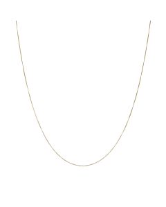 Pre-Owned 9ct Yellow Gold 18" Slim Curb Link Chain Necklace