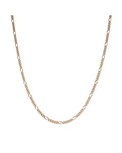 Pre-Owned 9ct Yellow Gold 18" 5:1 Figaro Chain Necklace