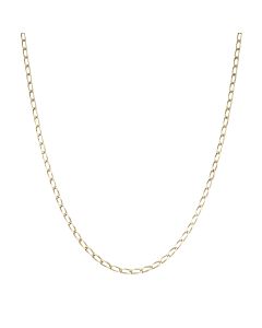 Pre-Owned 9ct Yellow Gold 20" Open Link Curb Chain Necklace