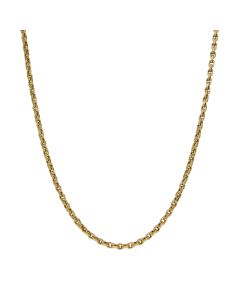 Pre-Owned 9ct Yellow Gold 18" Belcher Chain Necklace