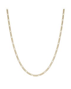 Pre-Owned 9ct Yellow Gold 18" Figaro Link Chain Necklace