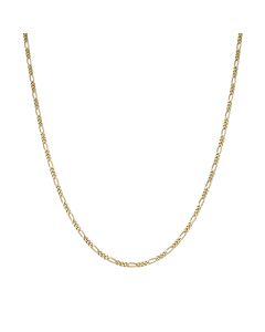Pre-Owned 9ct Yellow Gold 18" Figaro Link Chain Necklace