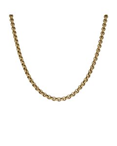 Pre-Owned 9ct Yellow Gold 16" Belcher Chain Necklace