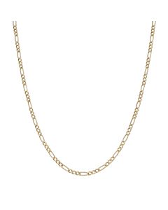 Pre-Owned 9ct Yellow Gold 22" Figaro Link Chain Necklace