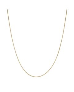 Pre-Owned 9ct Yellow Gold 18" Slim Link Curb Chain Necklace