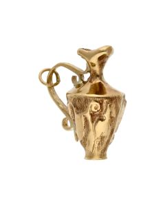 Pre-Owned 9ct Yellow Gold Ornate Jug Charm