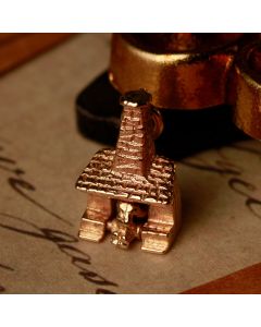 Pre-Owned Vintage 1974 9ct Yellow Gold Chimney Sweep Charm