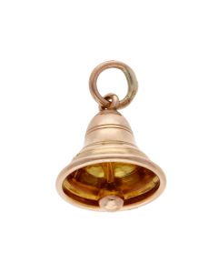 Pre-Owned 9ct Rose Gold Bell Charm