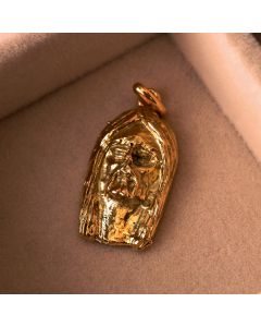 Pre-Owned 18ct Yellow Gold Jesus Pendant
