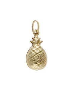 Pre-Owned 9ct Yellow Gold Hollow Pineapple Charm