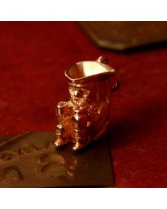 Pre-Owned Vintage 1963 9ct Yellow Gold Toby Jug Charm