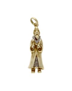 Pre-Owned 9ct Yellow Gold Wizard Pendant