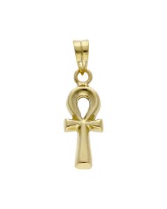 Pre-Owned 18ct Yellow Gold Egyptian Ankh Pendant