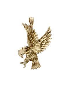 Pre-Owned 9ct Yellow Gold Eagle Pendant