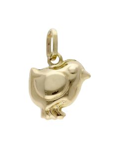 Pre-Owned 9ct Yellow Gold Hollow Bird Charm