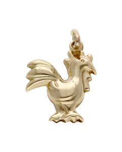 Pre-Owned 9ct Yellow Gold Hollow Cockerel Charm