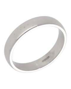 Pre-Owned 18ct White Gold 4mm Wedding Band Ring