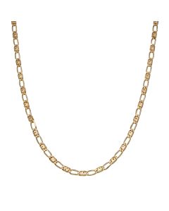 Pre-Owned 9ct Yellow Gold 20" Fancy Link Chain Necklace