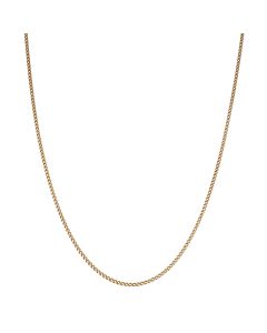 Pre-Owned 9ct Yellow Gold 22" Curb Chain Necklace
