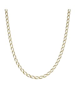 Pre-Owned 9ct Yellow Gold 23" Curb Chain Necklace