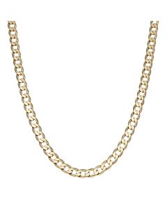 Pre-Owned 9ct Yellow Gold 28" Heavy Curb Chain Necklace