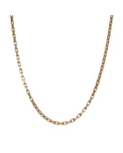 Pre-Owned 9ct Gold 19" Diamond-Cut Belcher Chain Necklace