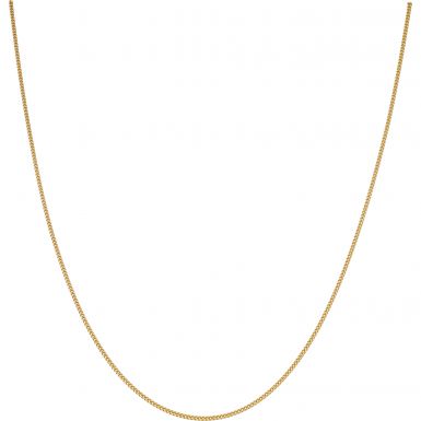 New 9ct Yellow Gold 24 Inch Close Link Curb Chain Necklace