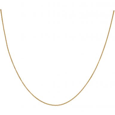 New 9ct Yellow Gold 24" Woven Wheat Link Chain Necklace