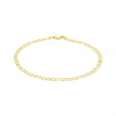 New 9ct Yellow Gold Gucci/Anchor/Curb Link Ladies Bracelet